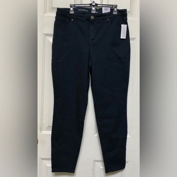 STYLE & CO. WOMEN'S JEANS CURVY SKINNY LEG RINSE WASH NEW MID RISE TUMMY CONTROL - Picture 3 of 14